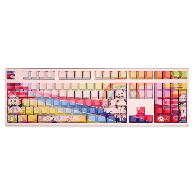派蒙原神透光RGB108鍵標準配列衛星軸鍵帽-ZUIHANG SHOP