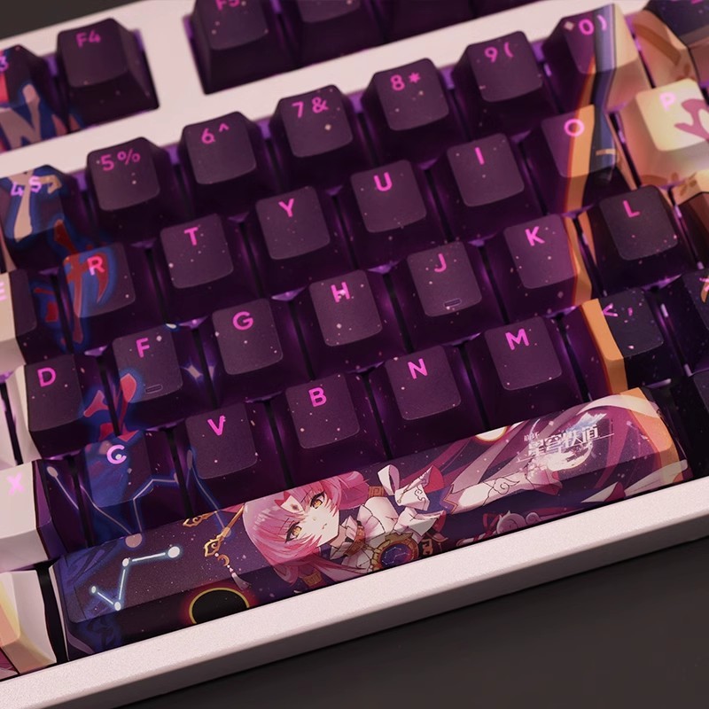 符玄透光RGB108鍵標準配列衛星軸鍵帽