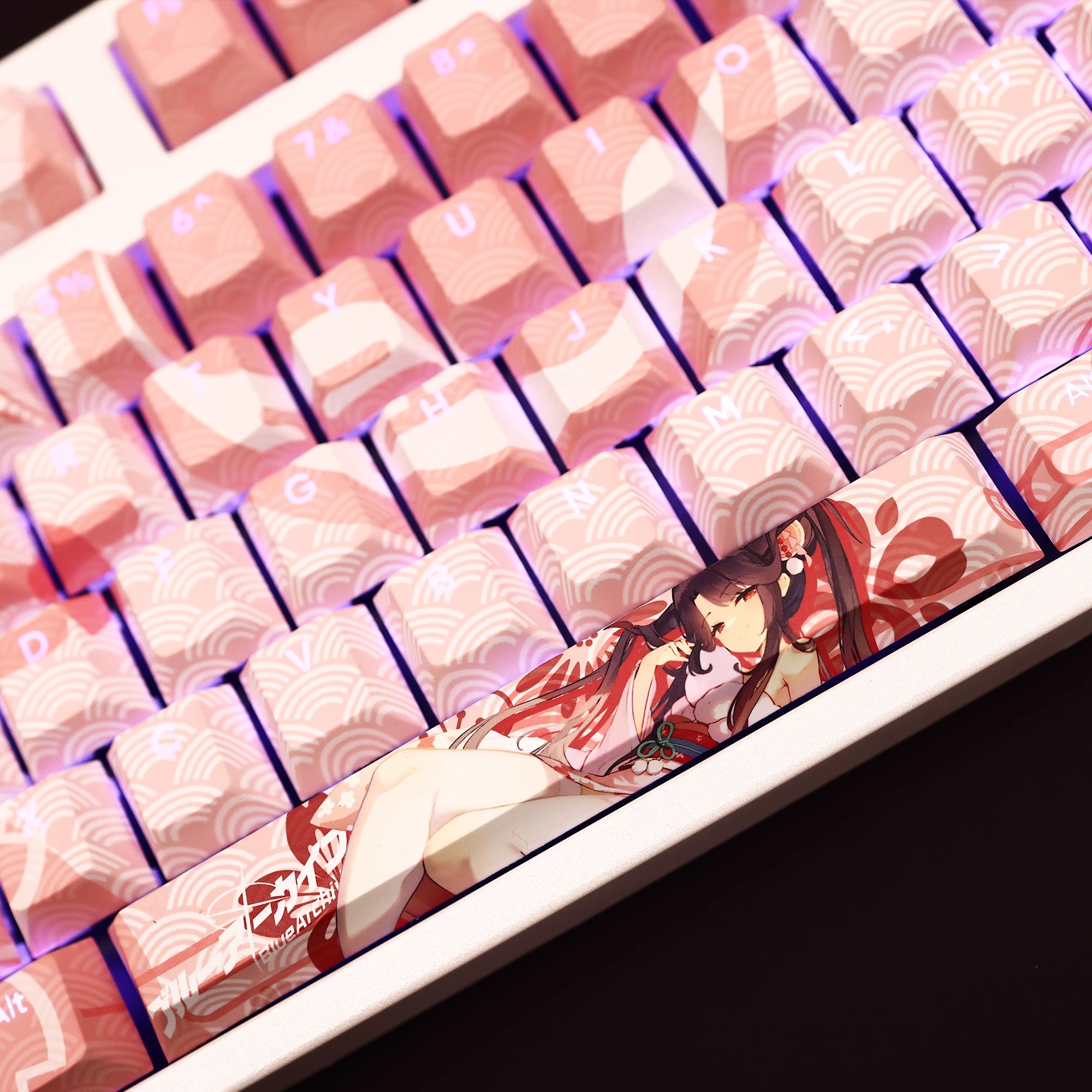 風華正月透光RGB108鍵標準配列衛星軸鍵帽-ZUIHANG SHOP