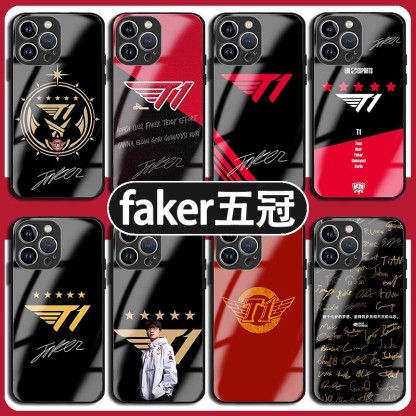 Faker五冠王新款高清全包防摔玻璃殼-ZUIHANG SHOP