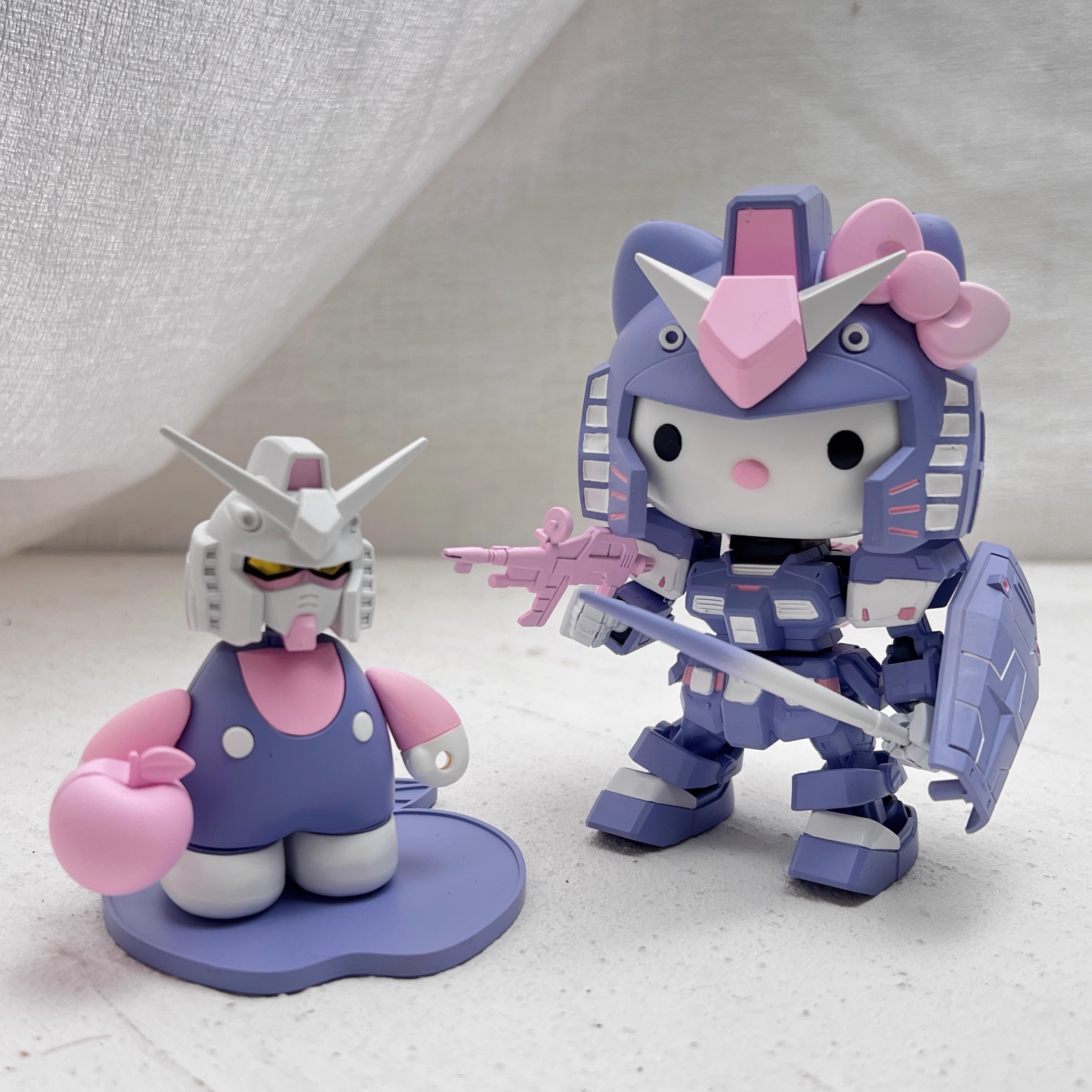萬代 SDCS HELLO KITTY 凱蒂貓 薩克I +夏亞專用薩克II+RX-78-2 鋼彈-ZUIHANG SHOP