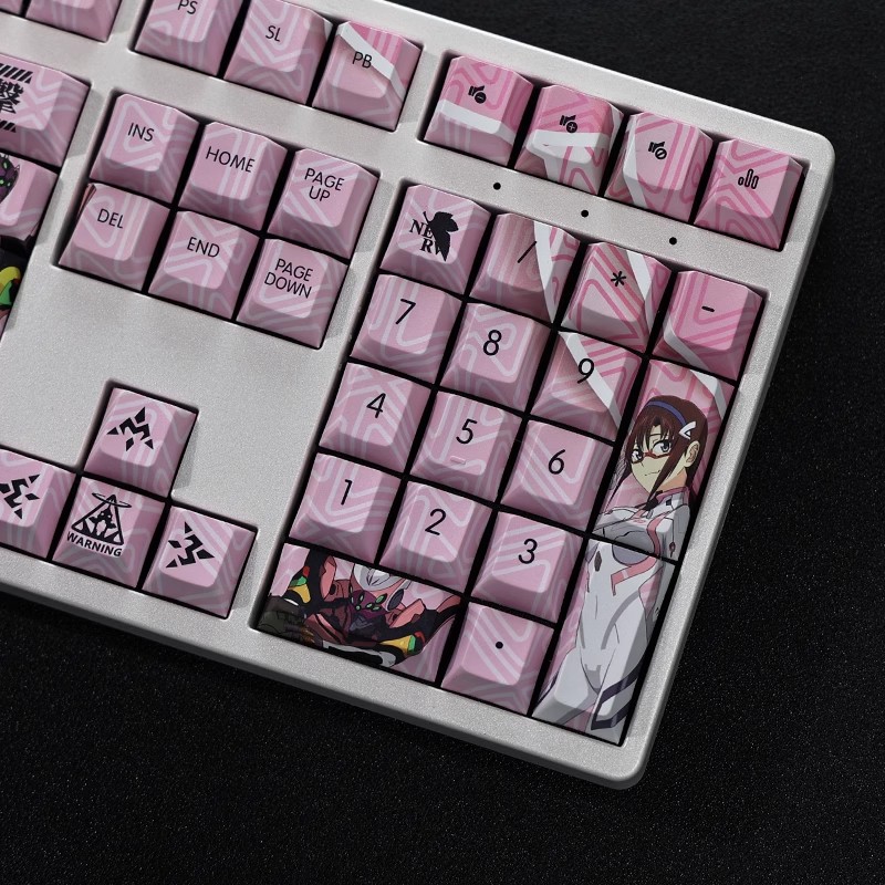 EVA真希波色彩增益108鍵標準配列衛星軸鍵帽-ZUIHANG SHOP