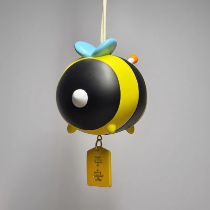 蠟筆小新 胖嘟嘟蜜蜂小新 圓墩墩蜜蜂 掛件平安-ZUIHANG SHOP