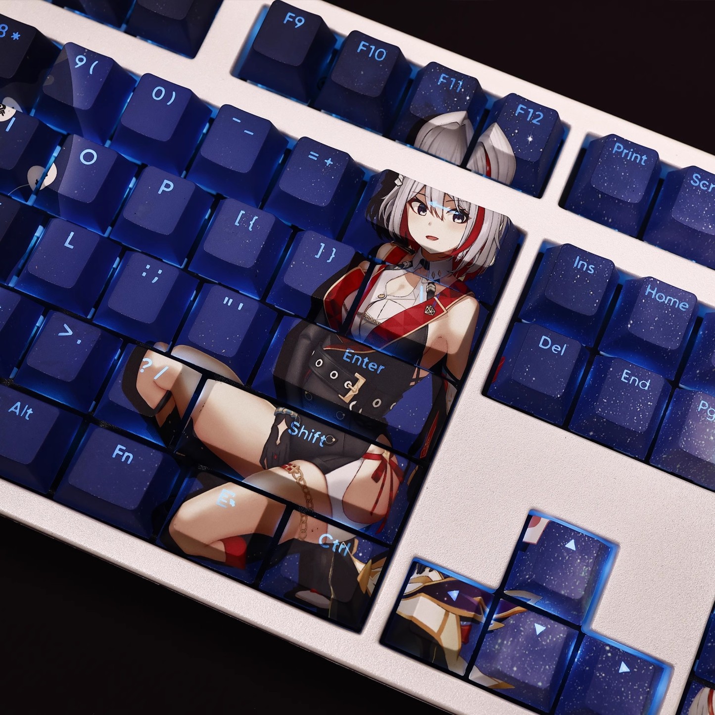 托帕透光RGB108鍵標準配列衛星軸鍵帽-ZUIHANG SHOP