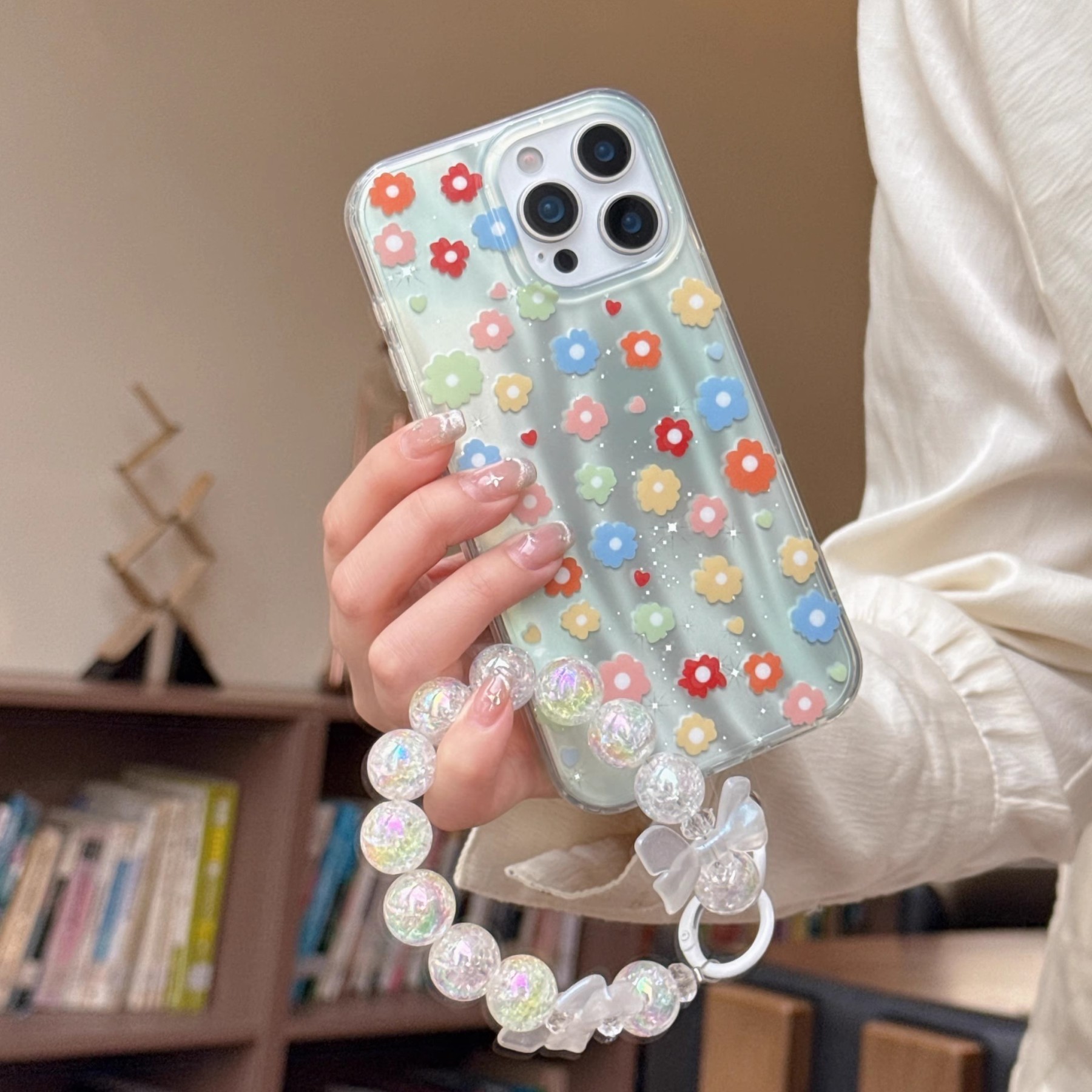 韓系愛心小碎花手機殼-ZUIHANG SHOP