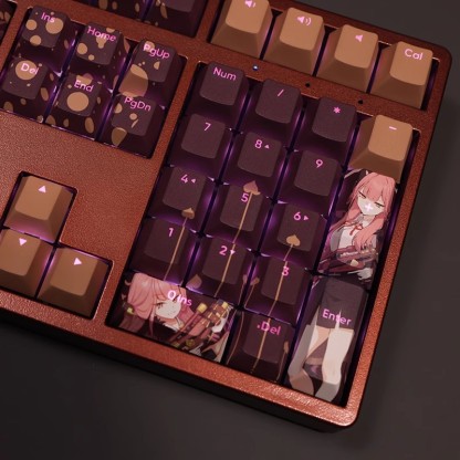 陸八魔亞瑠透光RGB108鍵標準配列衛星軸鍵帽-ZUIHANG SHOP