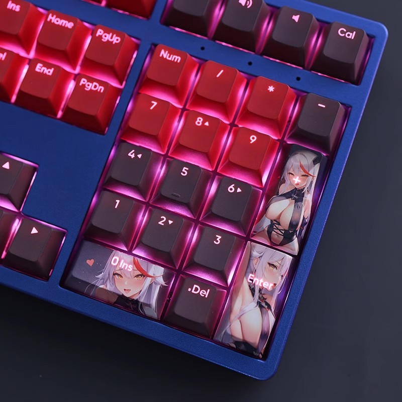 埃吉爾透光RGB108鍵標準配列衛星軸鍵帽-ZUIHANG SHOP