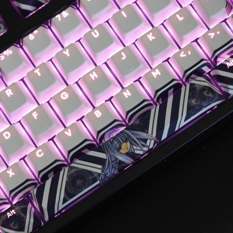 武器種族傳說蕾芙妮透光RGB108鍵標準配列衛星軸鍵帽-ZUIHANG SHOP
