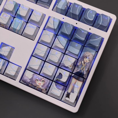 白露透光RGB108鍵標準配列衛星軸鍵帽