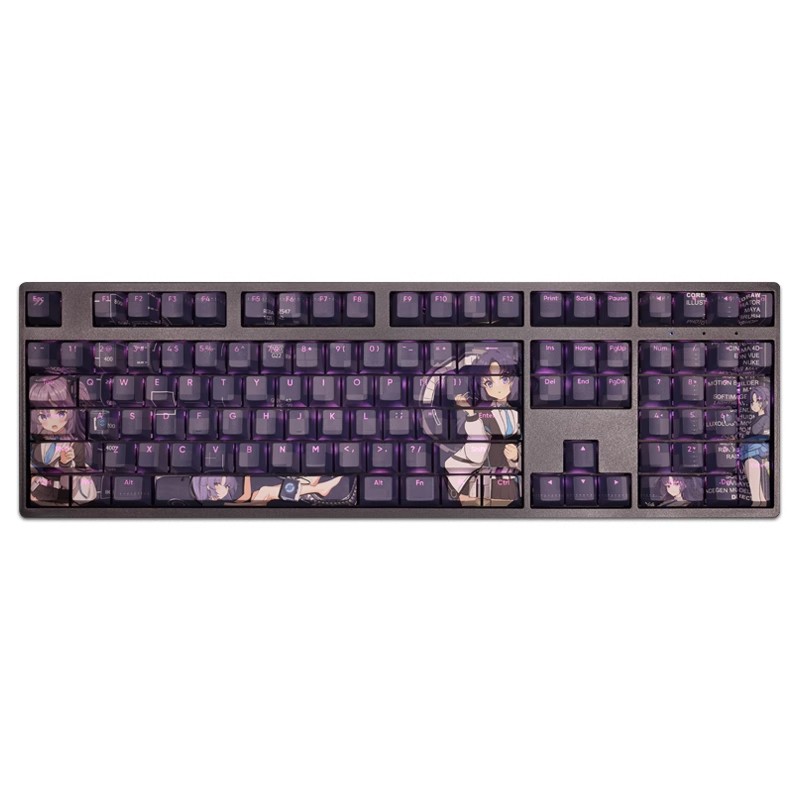 早瀨優香透光RGB108鍵標準配列衛星軸鍵帽-ZUIHANG SHOP