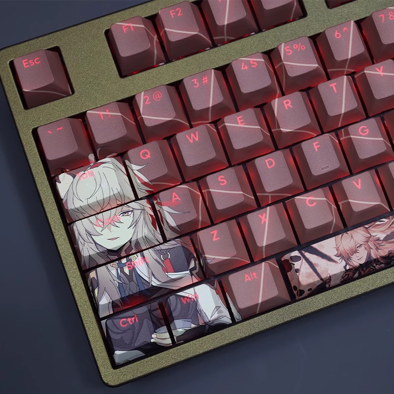 景元透光RGB108鍵標準配列衛星軸鍵帽-ZUIHANG SHOP