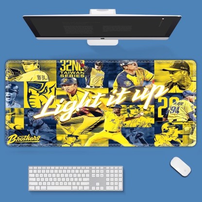CTBC Brothers 中信兄弟 主題桌墊 布質滑鼠墊-ZUIHANG SHOP