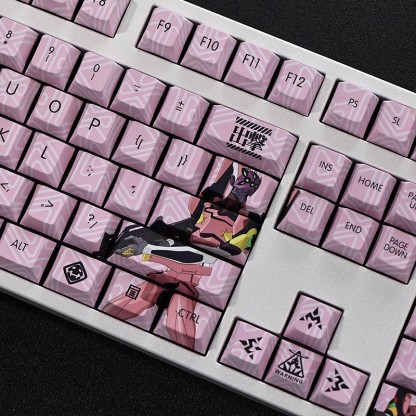 EVA真希波色彩增益108鍵標準配列衛星軸鍵帽-ZUIHANG SHOP