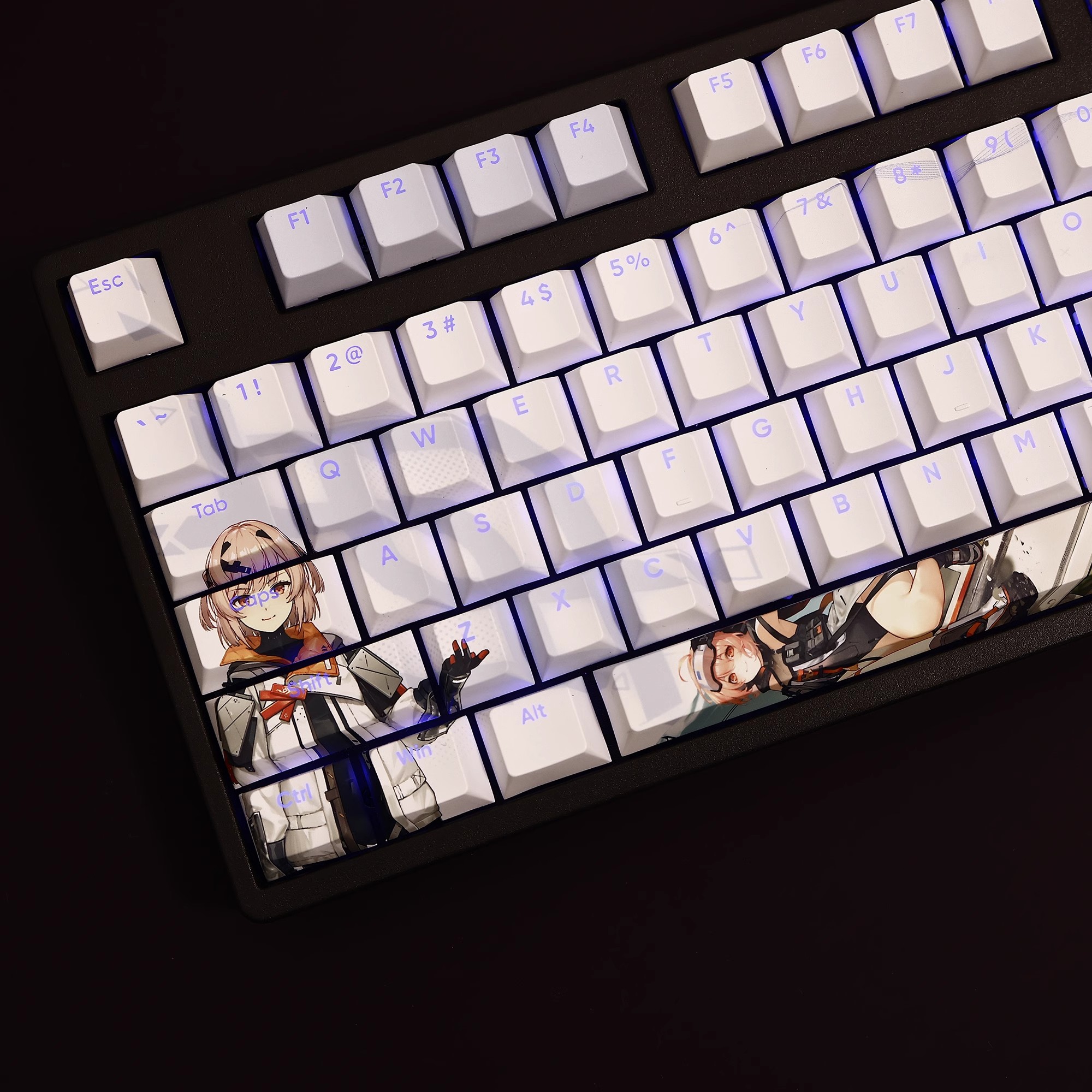 芙提雅透光RGB108鍵標準配列衛星軸鍵帽-ZUIHANG SHOP
