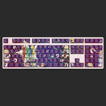 賽馬娘新宇宙透光RGB108鍵標準配列衛星軸鍵帽-ZUIHANG SHOP