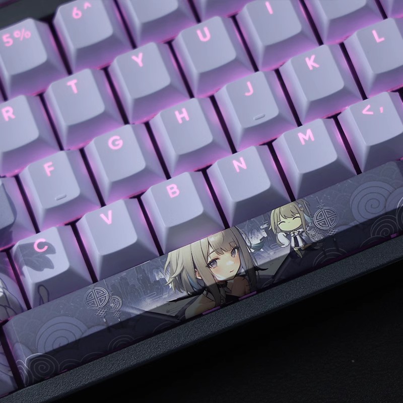 原神歸終透光RGB108鍵標準配列衛星軸鍵帽-ZUIHANG SHOP
