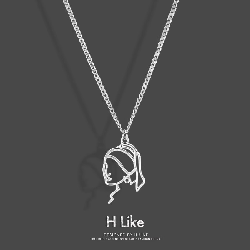 原創小飾系列 個性時尚鈦鋼項鍊吊墜-ZUIHANG SHOP