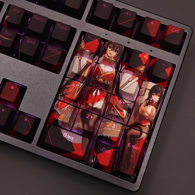 大鳳透光RGB108鍵標準配列衛星軸鍵帽-ZUIHANG SHOP