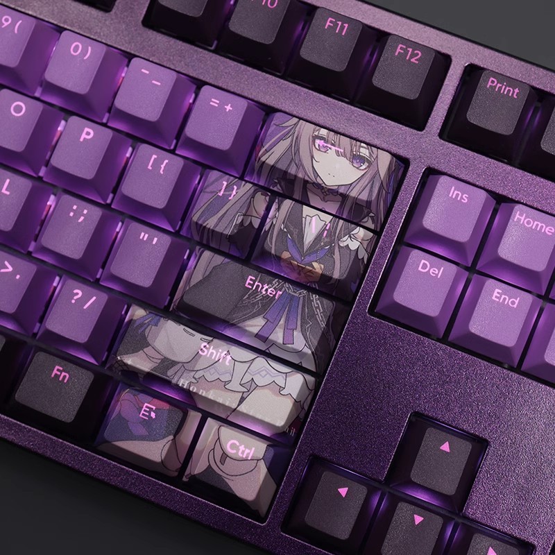 黑塔透光RGB108鍵標準配列衛星軸鍵帽-ZUIHANG SHOP