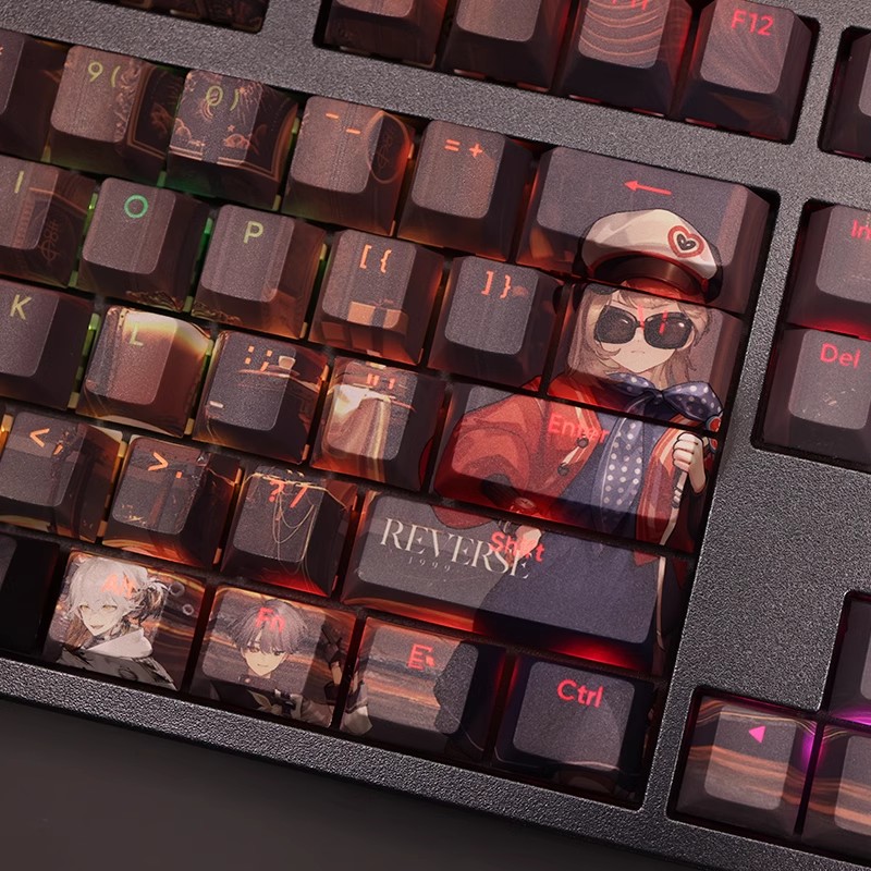 重返未來1999透光RGB108鍵標準配列衛星軸鍵帽-ZUIHANG SHOP