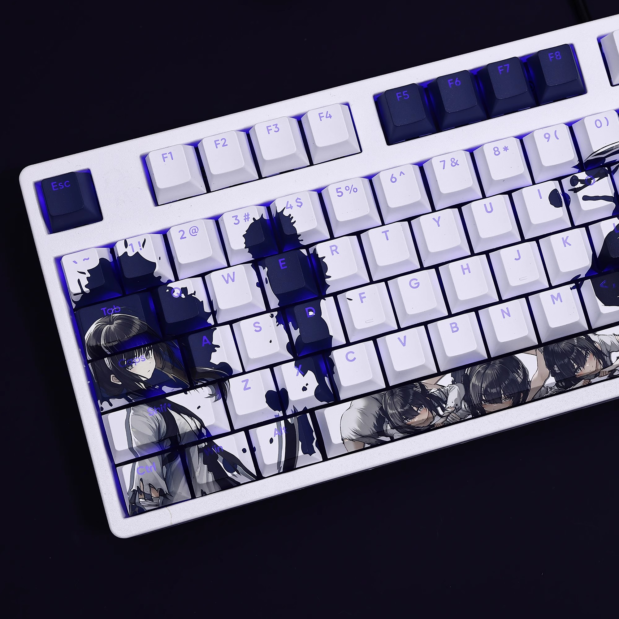 滿穗透光RGB108鍵標準配列衛星軸鍵帽-ZUIHANG SHOP