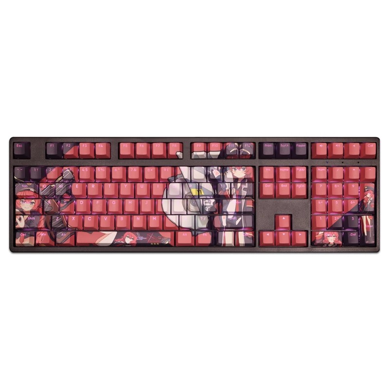 棗伊呂波透光RGB108鍵標準配列衛星軸鍵帽-ZUIHANG SHOP
