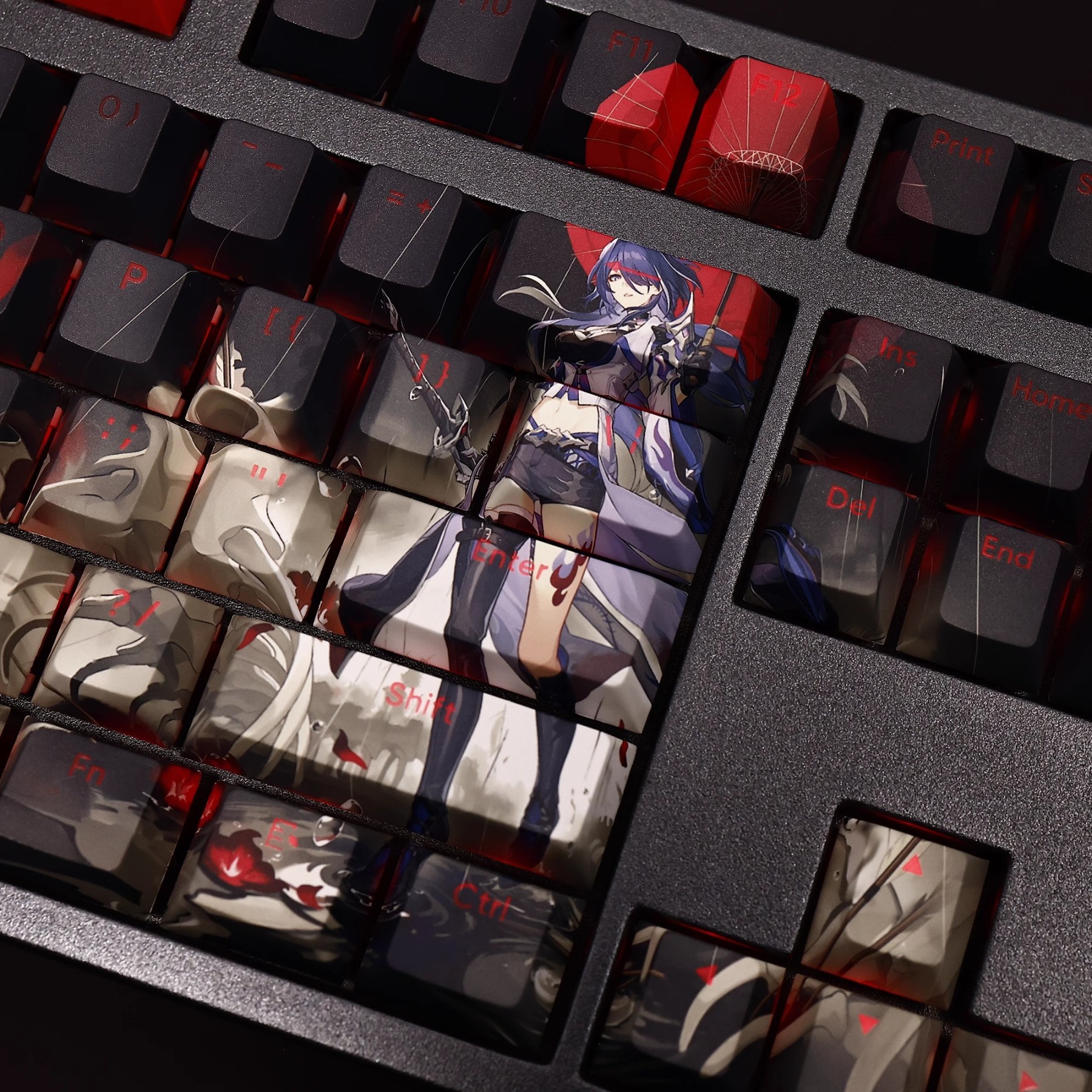 黃泉透光RGB108鍵標準配列衛星軸鍵帽-ZUIHANG SHOP