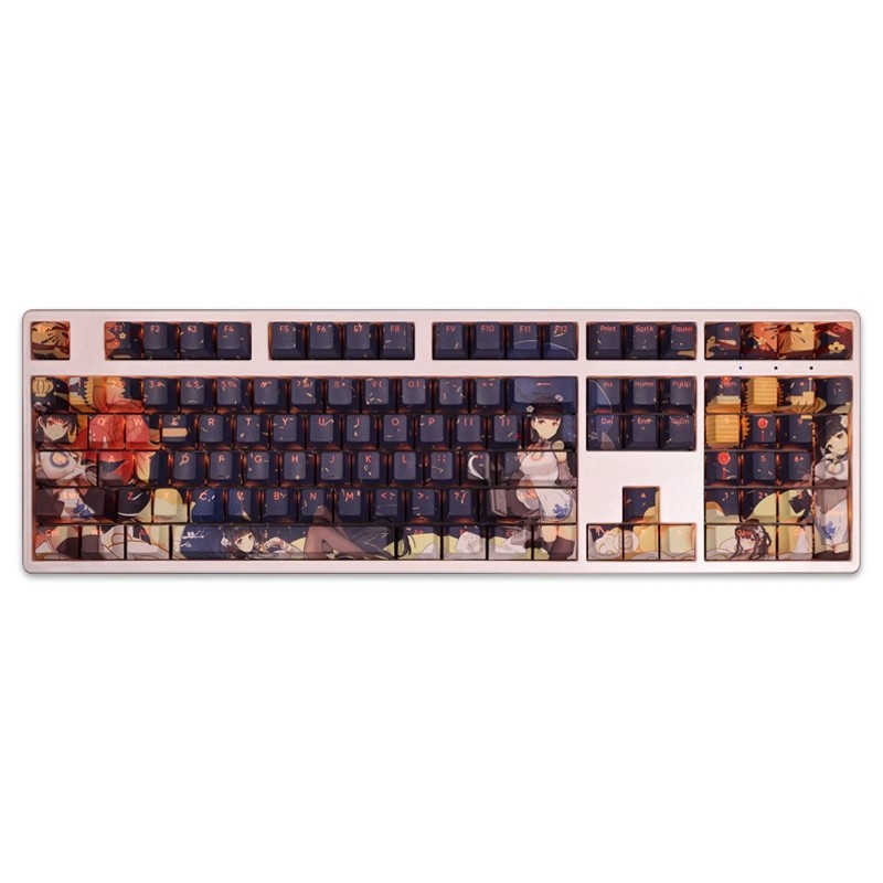 逸仙透光RGB108鍵標準配列衛星軸鍵帽-ZUIHANG SHOP