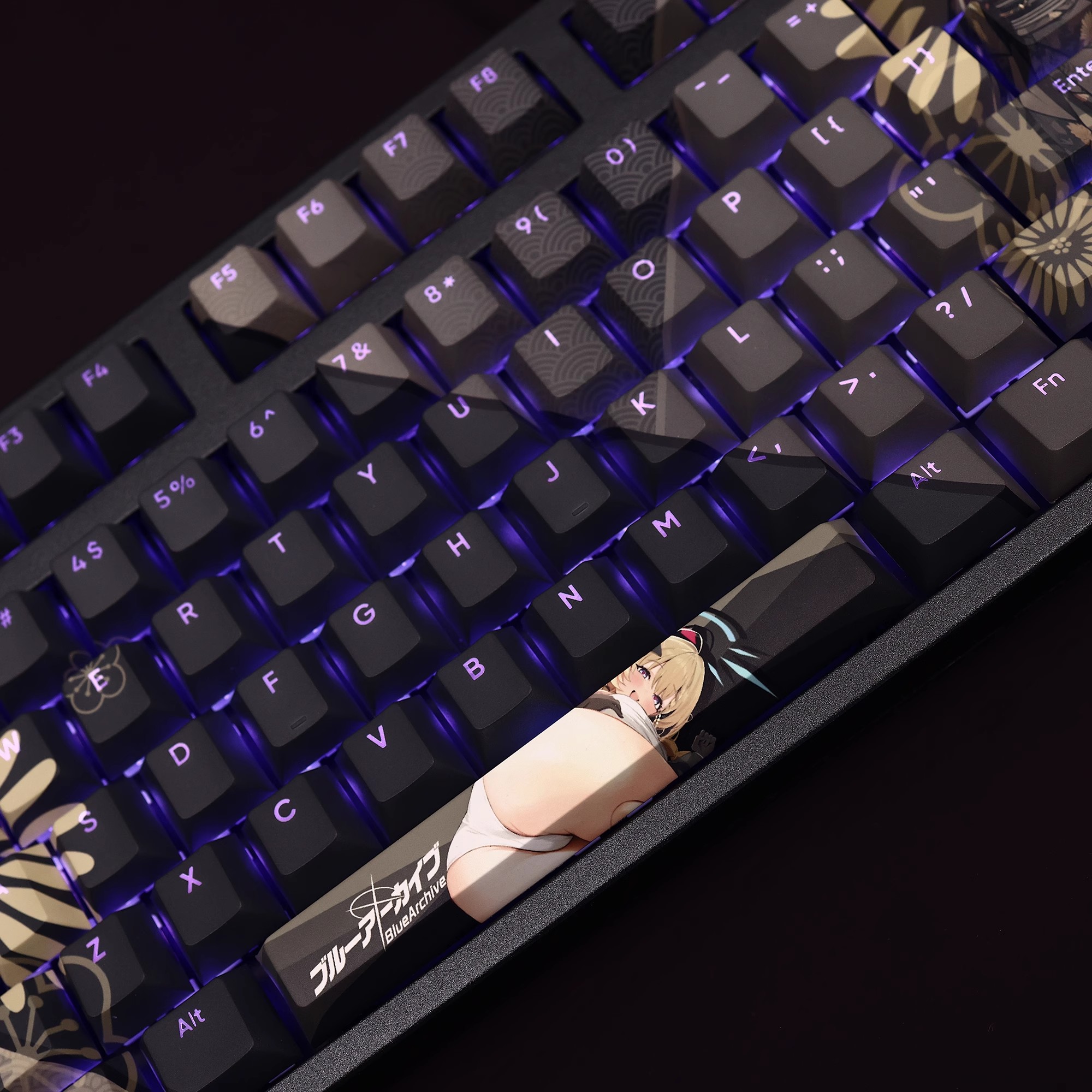 鱷淵明裡透光RGB108鍵標準配列衛星軸鍵帽-ZUIHANG SHOP