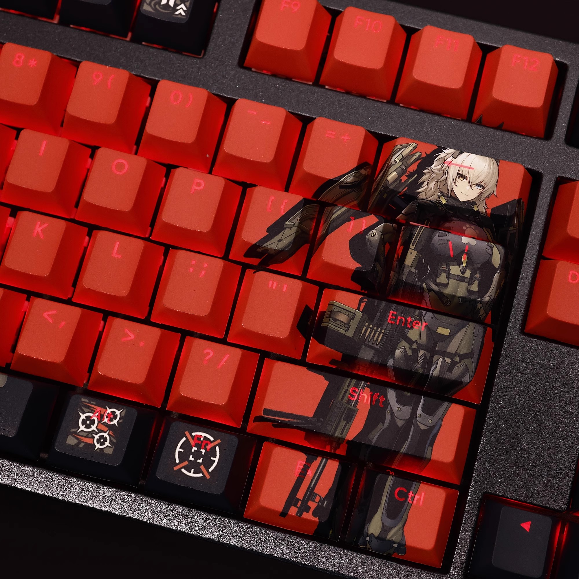 佩里緹亞透光RGB108鍵標準配列衛星軸鍵帽-ZUIHANG SHOP