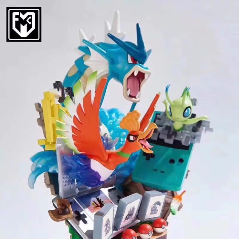 MFC GBA 第二彈 心金 魂銀 鳳王 洛奇亞 暴鯉龍-ZUIHANG SHOP