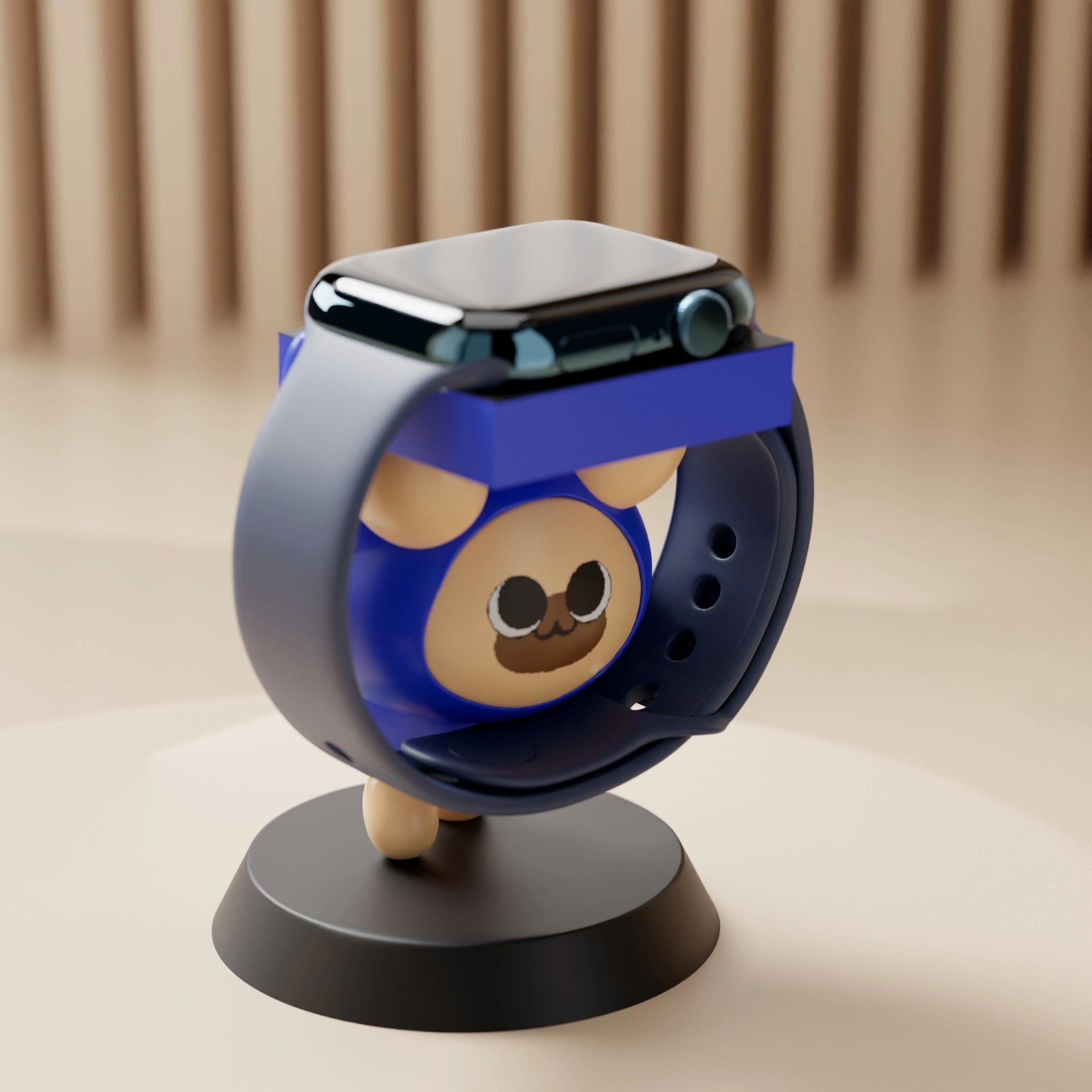 魔物獵人 艾露貓 手錶充電器支架底座-ZUIHANG SHOP