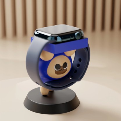 魔物獵人 艾露貓 手錶充電器支架底座-ZUIHANG SHOP