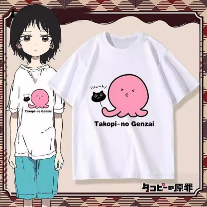 章魚嗶的原罪 周邊印花短袖T恤-ZUIHANG SHOP