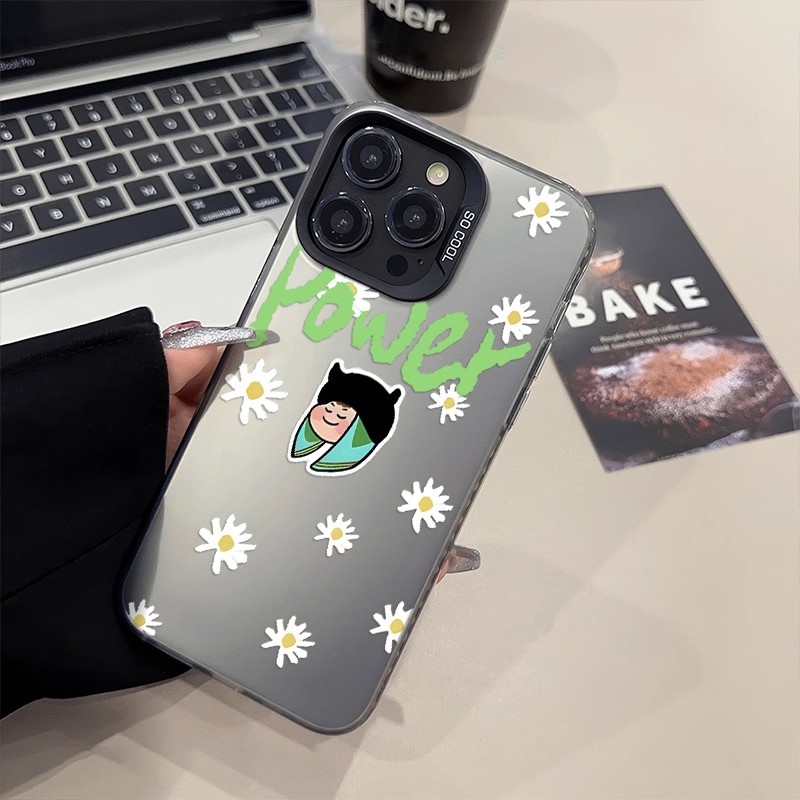 權志龍GD 彩銀線條漸變防摔手機殼-ZUIHANG SHOP