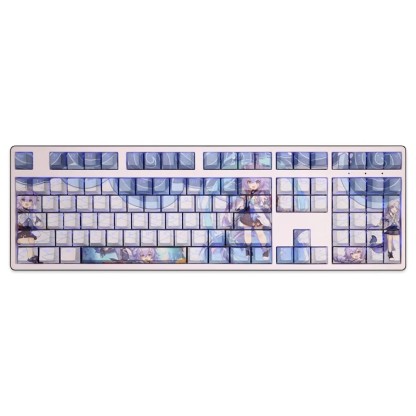 白露透光RGB108鍵標準配列衛星軸鍵帽