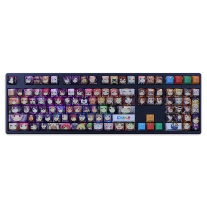 彩虹社全角色透光RGB108鍵標準配列衛星軸鍵帽-ZUIHANG SHOP