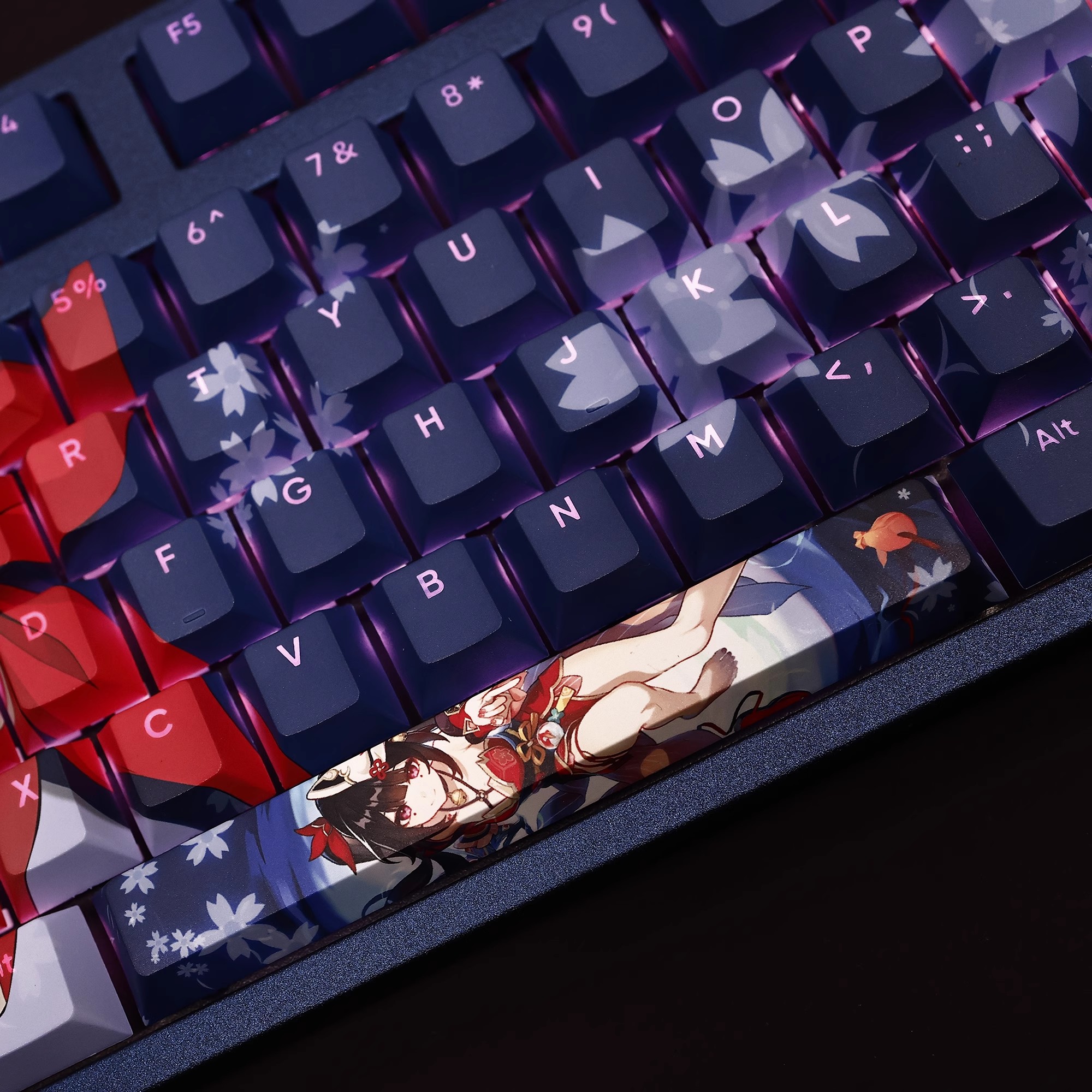 花火透光RGB108鍵標準配列衛星軸鍵帽-ZUIHANG SHOP