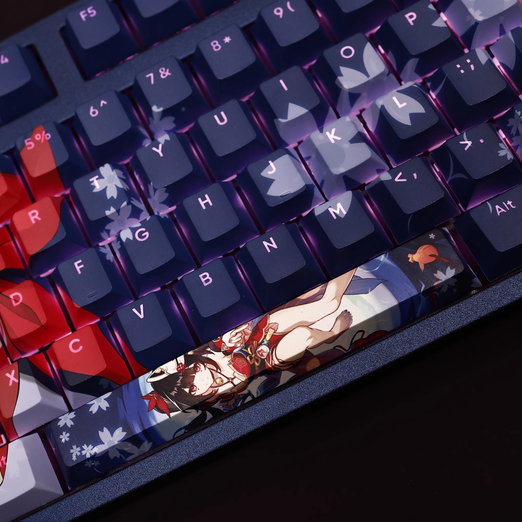 花火透光RGB108鍵標準配列衛星軸鍵帽-ZUIHANG SHOP