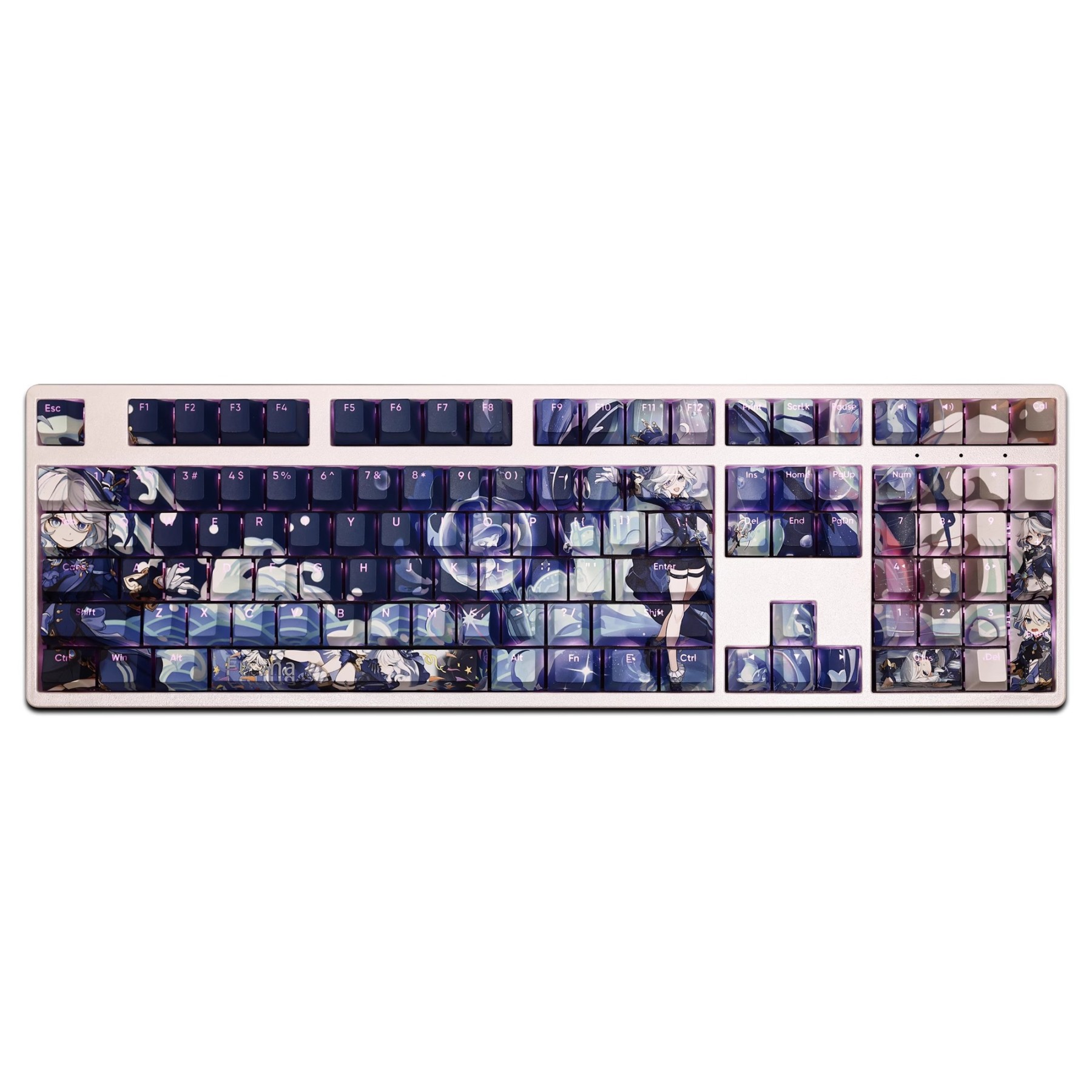 芙寧娜透光RGB108鍵標準配列衛星軸鍵帽-ZUIHANG SHOP