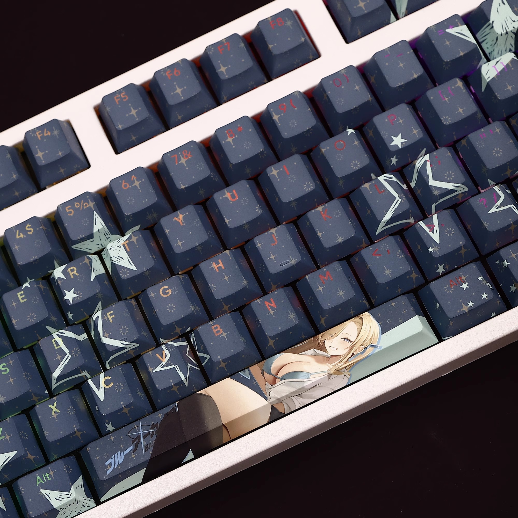 一之瀨明日奈透光RGB108鍵標準配列衛星軸鍵帽-ZUIHANG SHOP