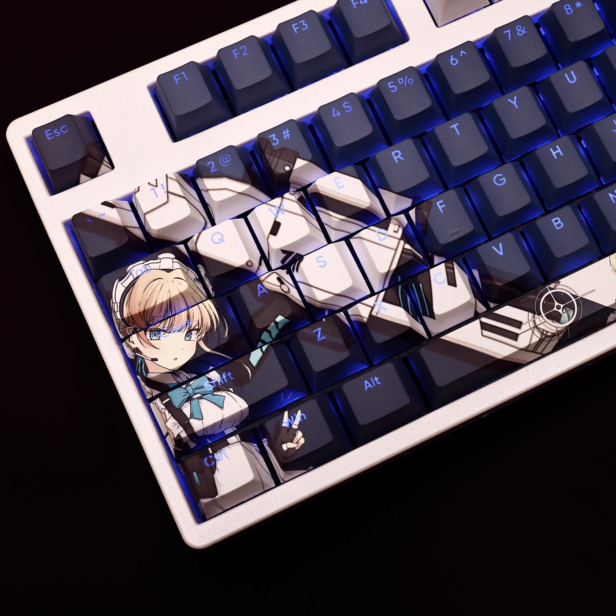 飛鳥馬時透光RGB108鍵標準配列衛星軸鍵帽-ZUIHANG SHOP