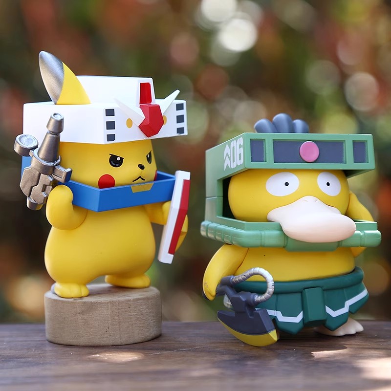 帥氣機甲系列 鋼彈皮卡丘 可達鴨 傑尼龜 小火龍-ZUIHANG SHOP