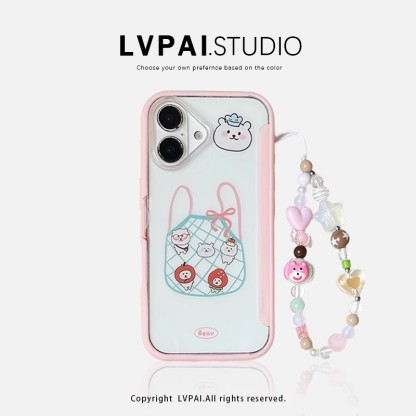 韓系可愛卡通趣味自嘲熊手機殼-ZUIHANG SHOP