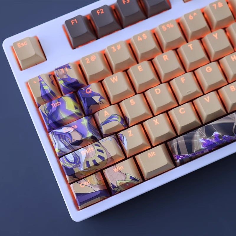 原神賽諾透光RGB108鍵標準配列衛星軸鍵帽-ZUIHANG SHOP
