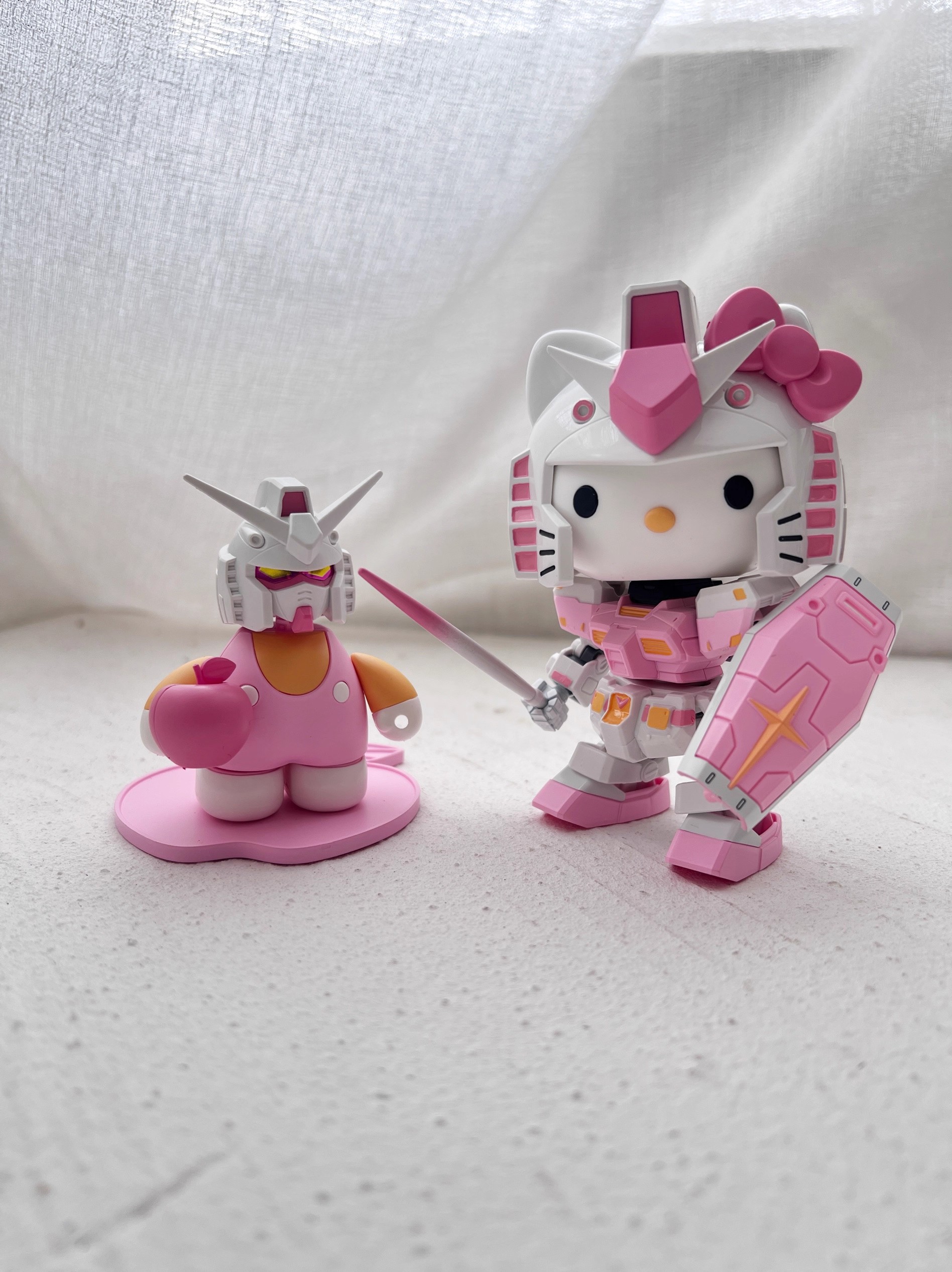 萬代 SDCS HELLO KITTY 凱蒂貓 薩克I +夏亞專用薩克II+RX-78-2 鋼彈-ZUIHANG SHOP