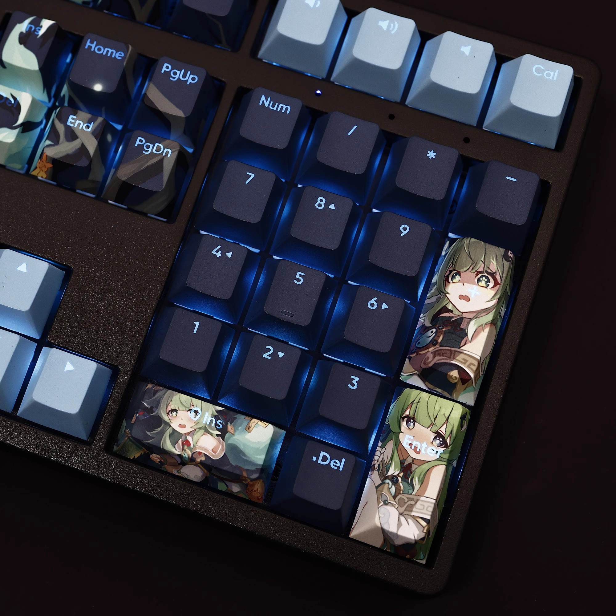 霍霍透光RGB108鍵標準配列衛星軸鍵帽-ZUIHANG SHOP