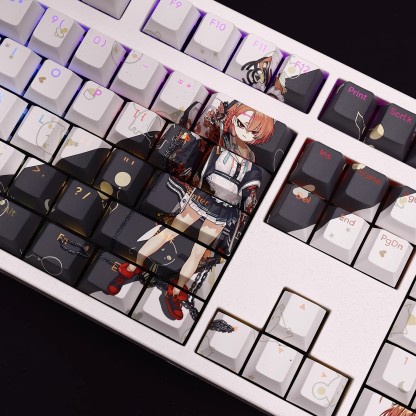 美甘尼祿透光RGB108鍵標準配列衛星軸鍵帽