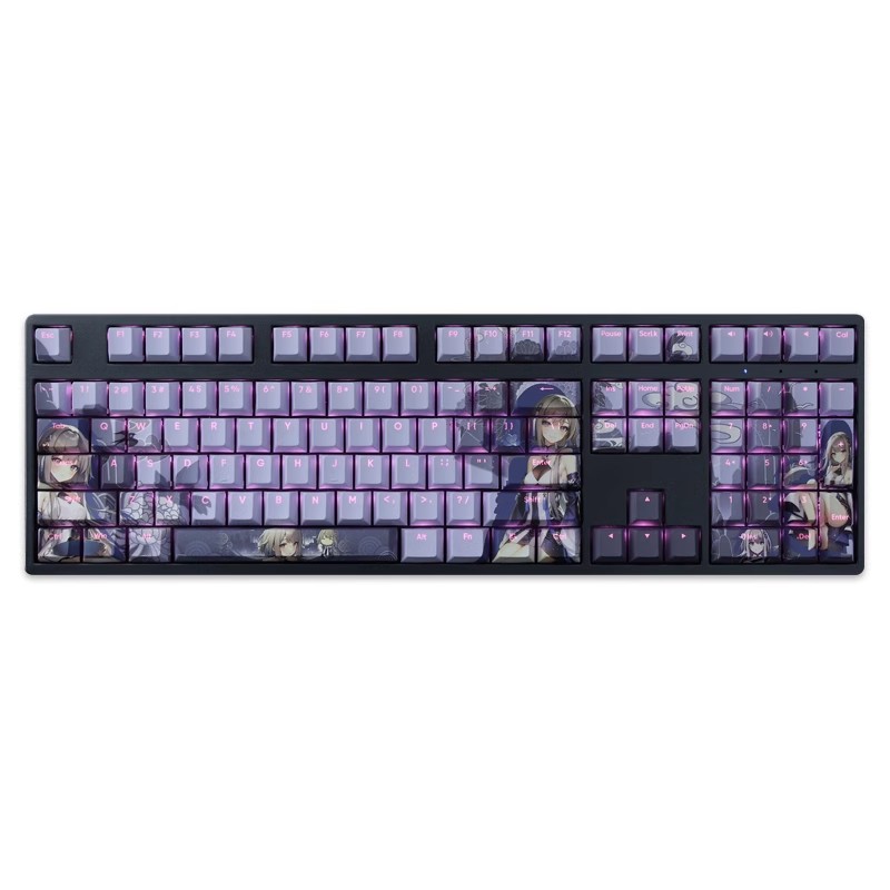 原神歸終透光RGB108鍵標準配列衛星軸鍵帽-ZUIHANG SHOP