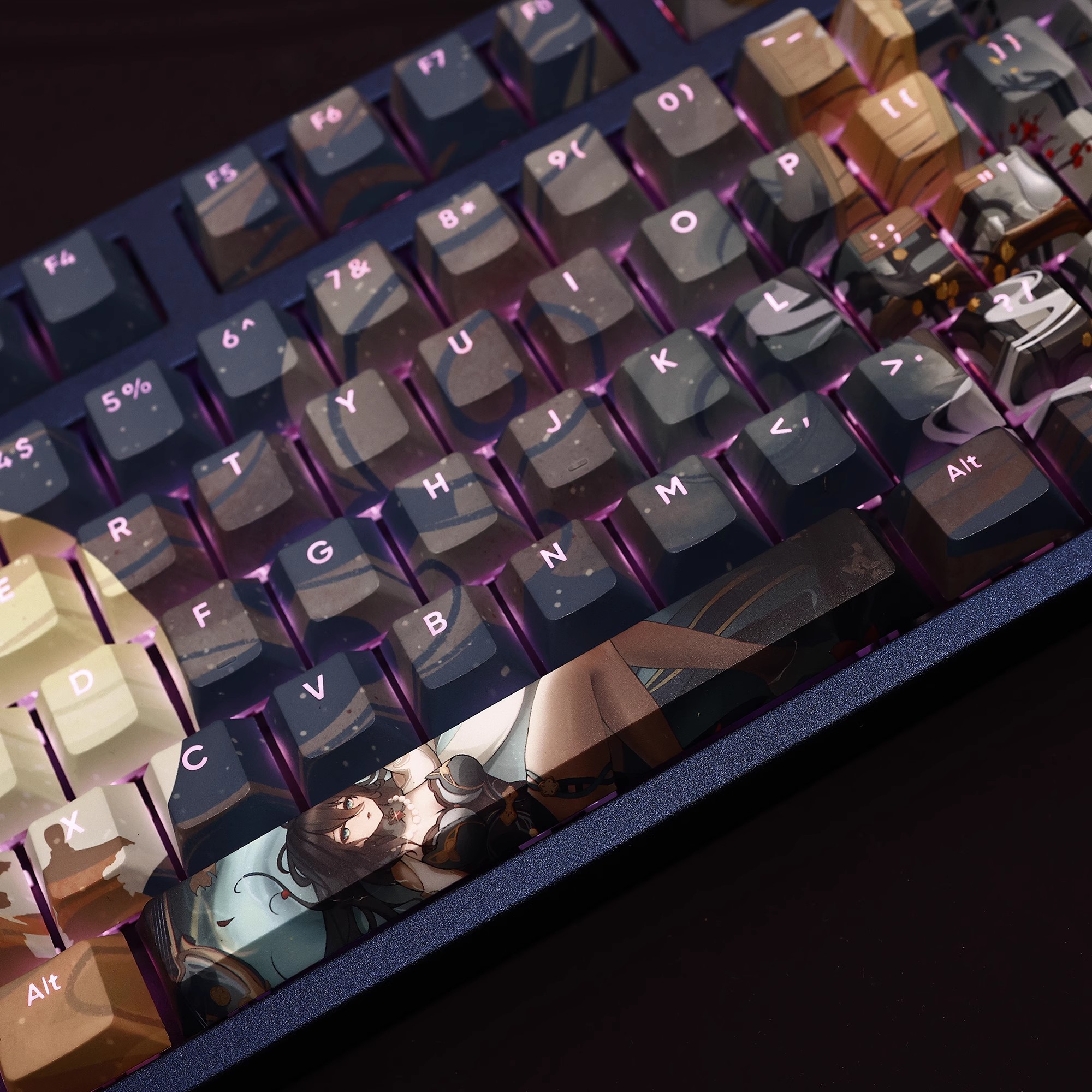 阮梅透光RGB108鍵標準配列衛星軸鍵帽-ZUIHANG SHOP